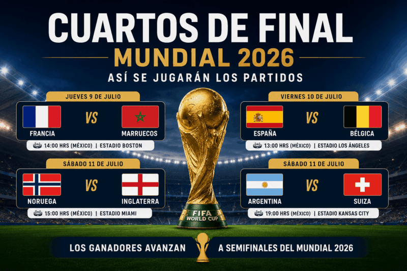 Cuartos de Final Mundial 2026