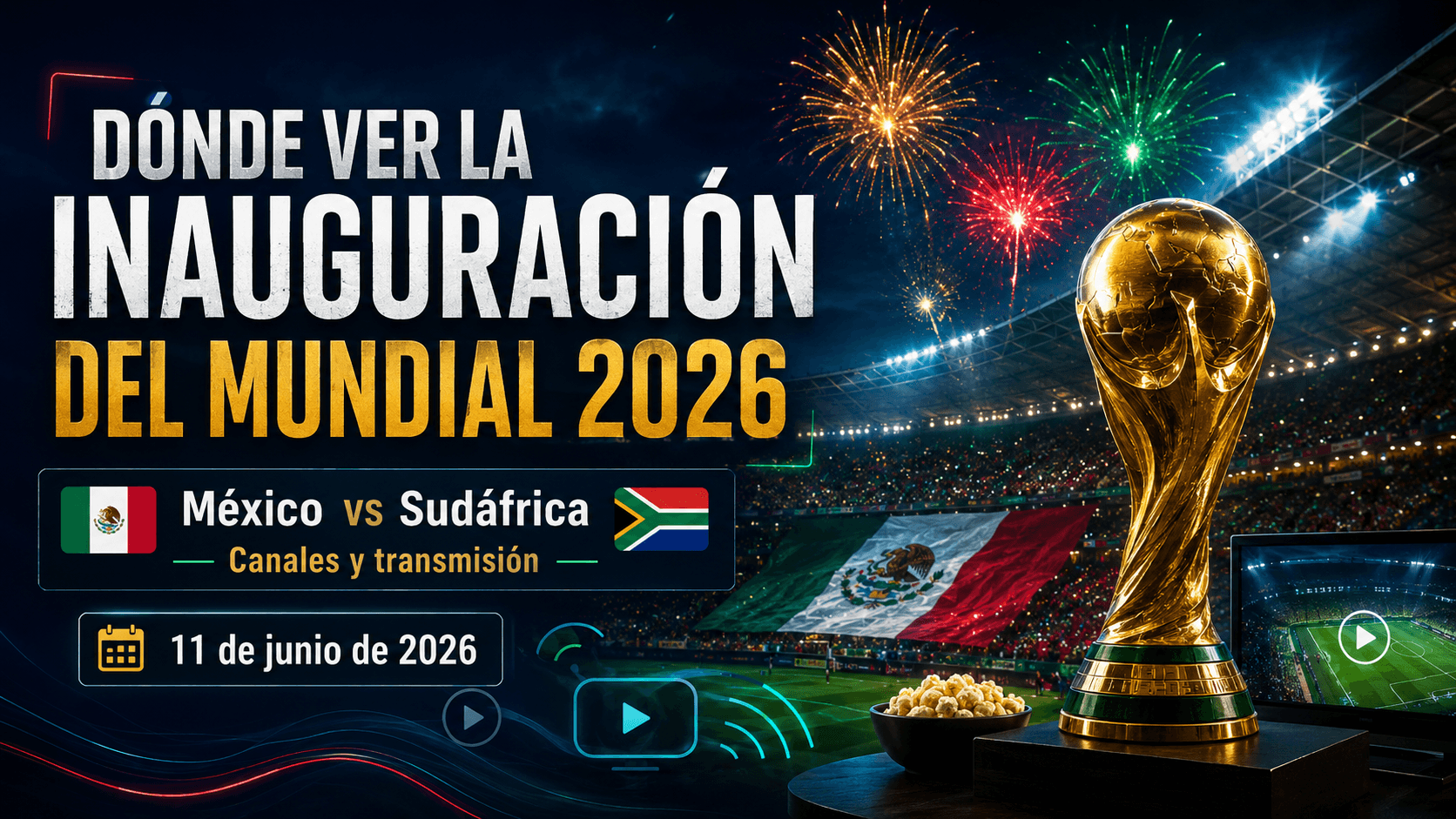 Inauguración del Mundial 2026 en vivo: Partido inaugural de la Copa del ...