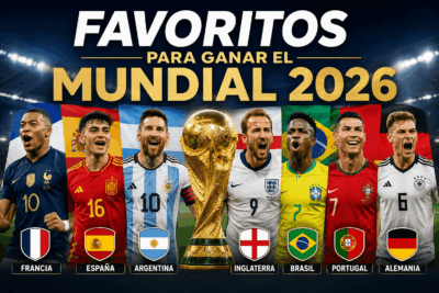 Favoritos para ganar el Mundial 2026