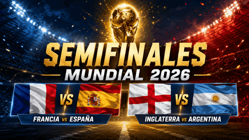 Semifinales Mundial 2026
