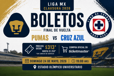 Boletos Pumas vs Cruz Azul: precios y dónde comprar para la final del Clausura 2026