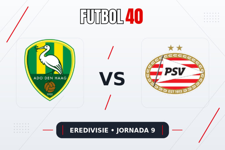 ADO Den Haag vs PSV Eindhoven en vivo, Eredivisie 2026/27 Jornada 9