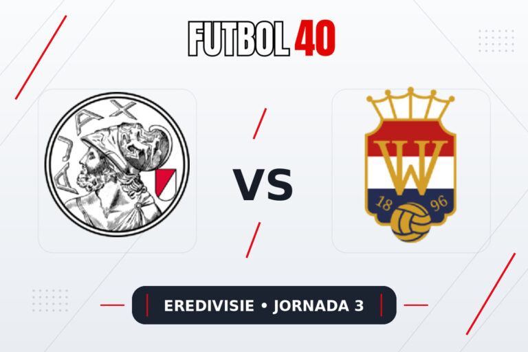 Ajax Amsterdam vs Willem II en vivo, Eredivisie 2026/27 Jornada 3