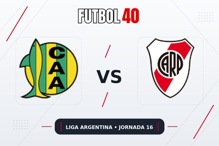 Aldosivi vs River Plate en vivo, Liga Argentina Clausura 2026 Jornada 16