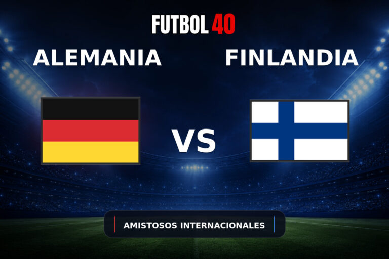 Alemania vs Finlandia en vivo, Amistosos Internacionales 2026