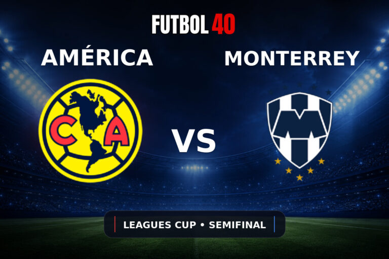 América vs Rayados Monterrey en vivo, Leagues Cup 2026 Semifinal