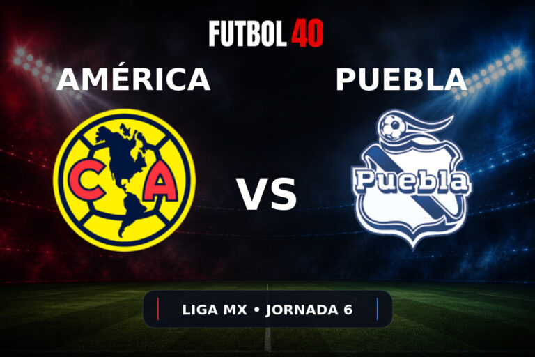 América vs Puebla en vivo, Liga MX Apertura 2026 Jornada 6