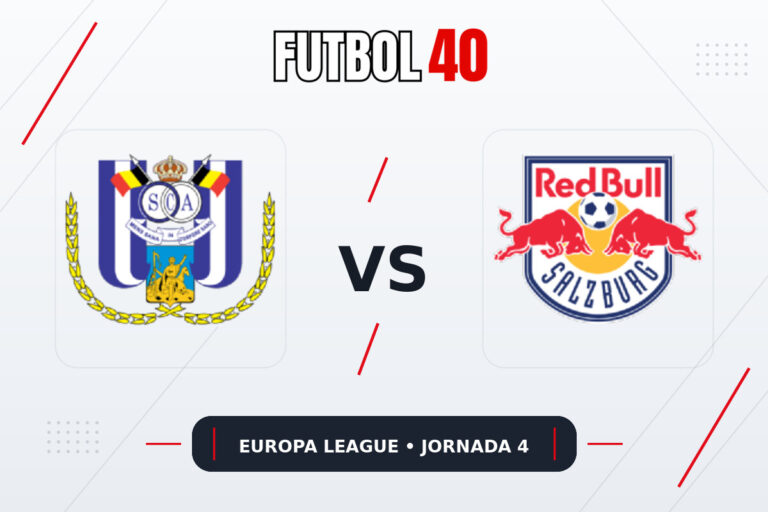 Anderlecht vs Red Bull Salzburgo en vivo, Europa League 2026/27 Jornada 4