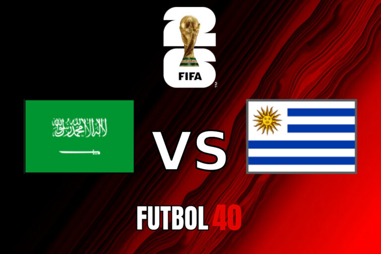Arabia Saudita vs Uruguay en vivo, Mundial 2026 2026 Fase de Grupos