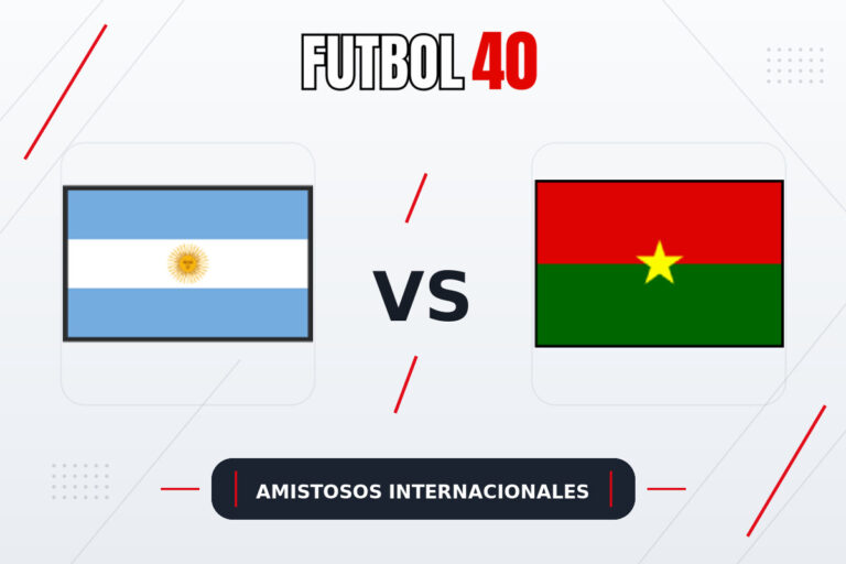Argentina vs Burkina Faso en vivo, Amistosos Internacionales 2026