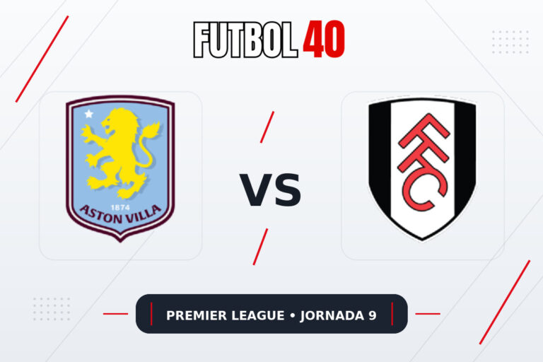 Aston Villa vs Fulham en vivo, Premier League 2026/27 Jornada 9