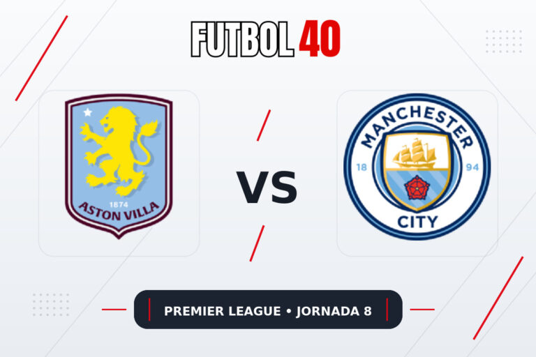 Aston Villa vs Manchester City en vivo, Premier League 2026/27 Jornada 8