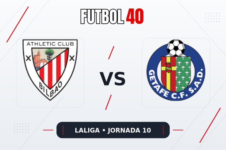 Athletic Club vs Getafe en vivo, LaLiga 2026/27 Jornada 10