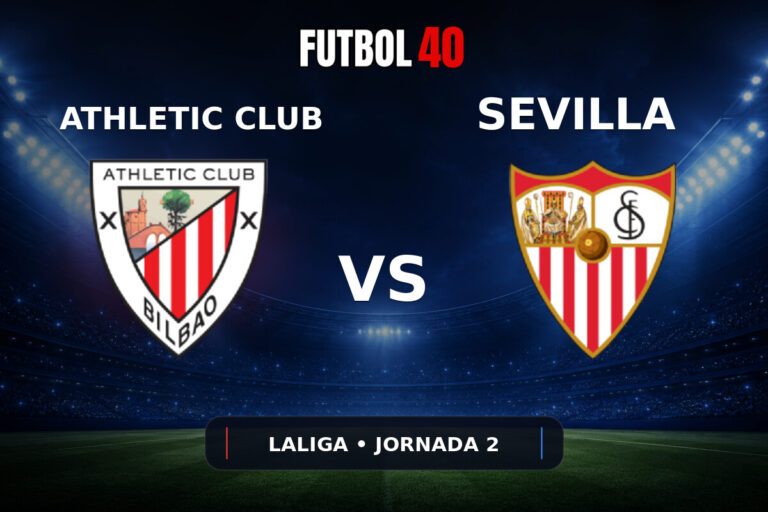 Athletic Club vs Sevilla FC en vivo, LaLiga 2026/27 Jornada 2