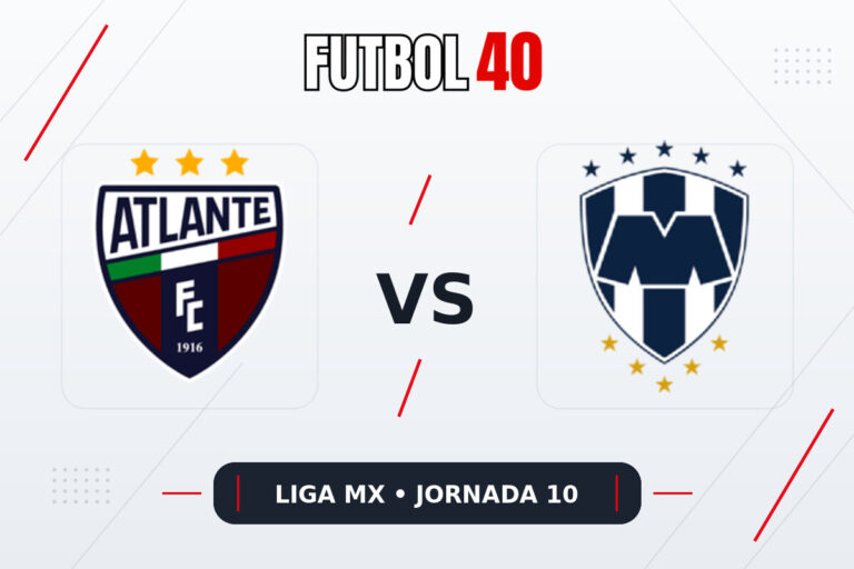 Atlante vs Rayados Monterrey en vivo, Liga MX Apertura 2026 Jornada 10
