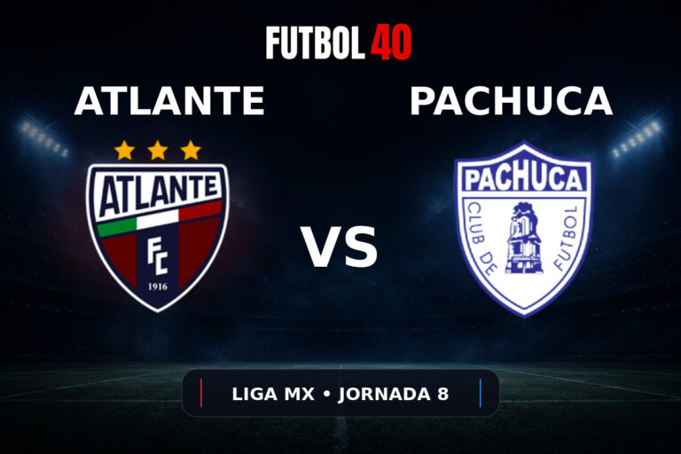 Atlante vs Pachuca en vivo, Liga MX Apertura 2026 Jornada 8