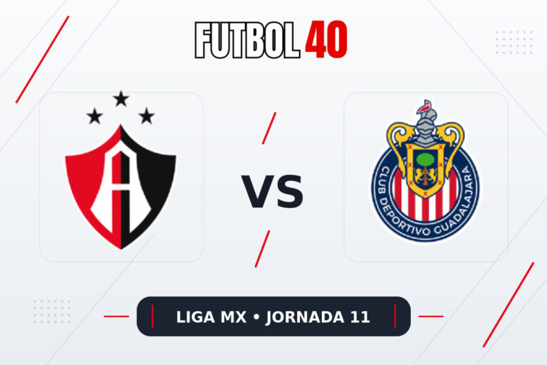 Atlas vs Chivas Guadalajara en vivo, Liga MX Apertura 2026 Jornada 11