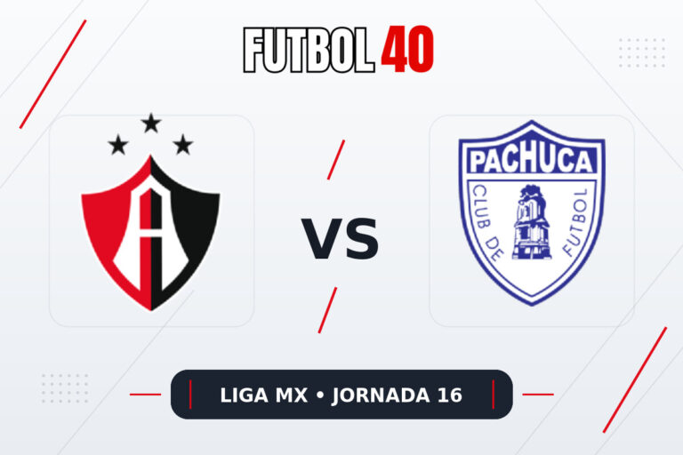 Atlas vs Pachuca en vivo, Liga MX Apertura 2026 Jornada 16