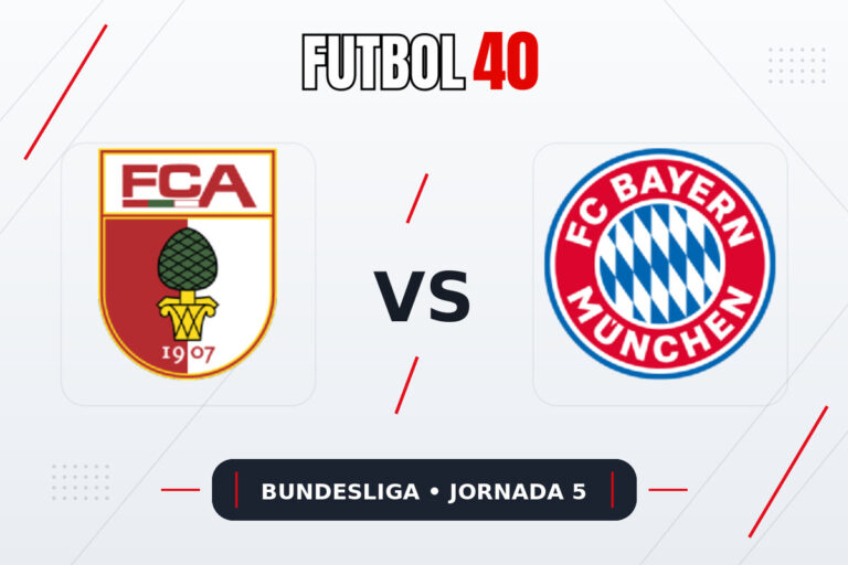 F. C. Augsburgo vs Bayern Munich en vivo, Bundesliga 2026/27 Jornada 5