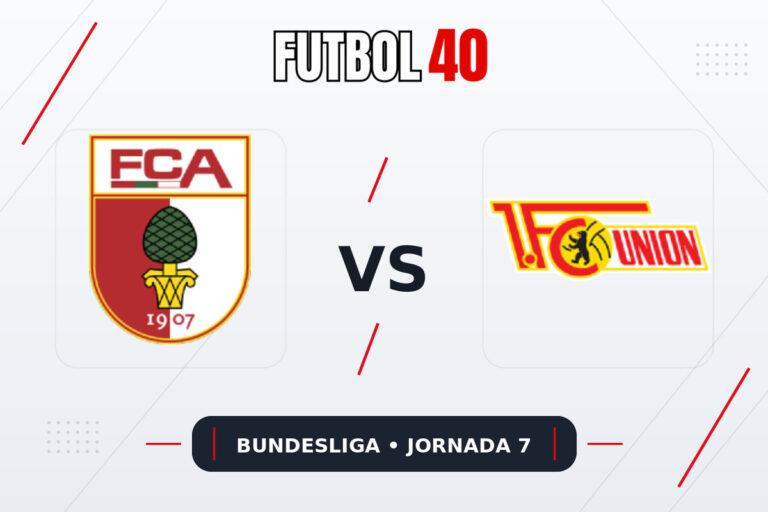 FC Augsburgo vs Union Berlin en vivo, Bundesliga 2026/27 Jornada 7