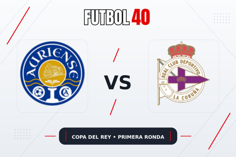 Auriense vs RC Deportivo en vivo, Copa del Rey 2026/27 Primera Ronda