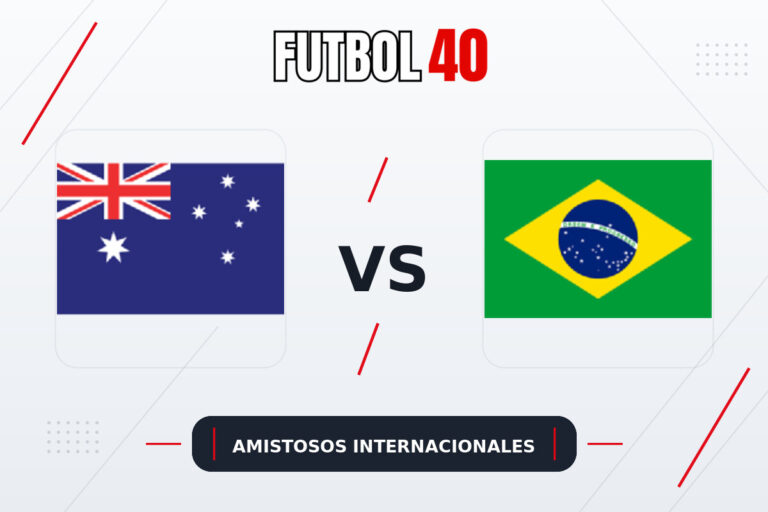Australia vs Brasil en vivo, Amistosos Internacionales 2026