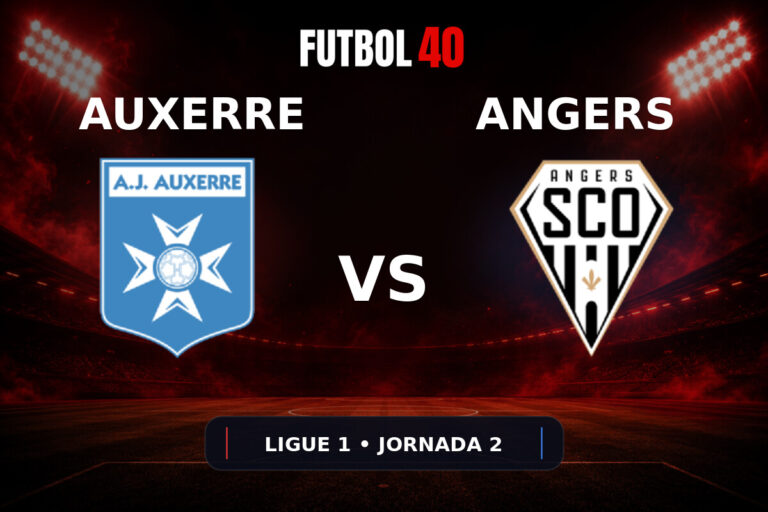 Auxerre vs Angers en vivo, Ligue 1 2026/27 Jornada 2