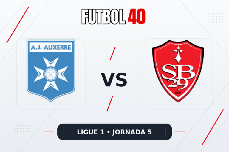 Auxerre vs Brest en vivo, Ligue 1 2026/27 Jornada 5