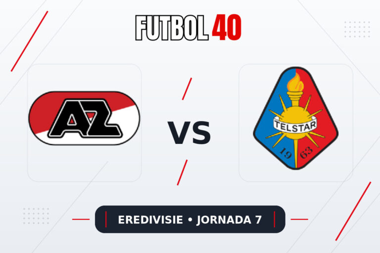 AZ Alkmaar vs Telstar en vivo, Eredivisie 2026/27 Jornada 7