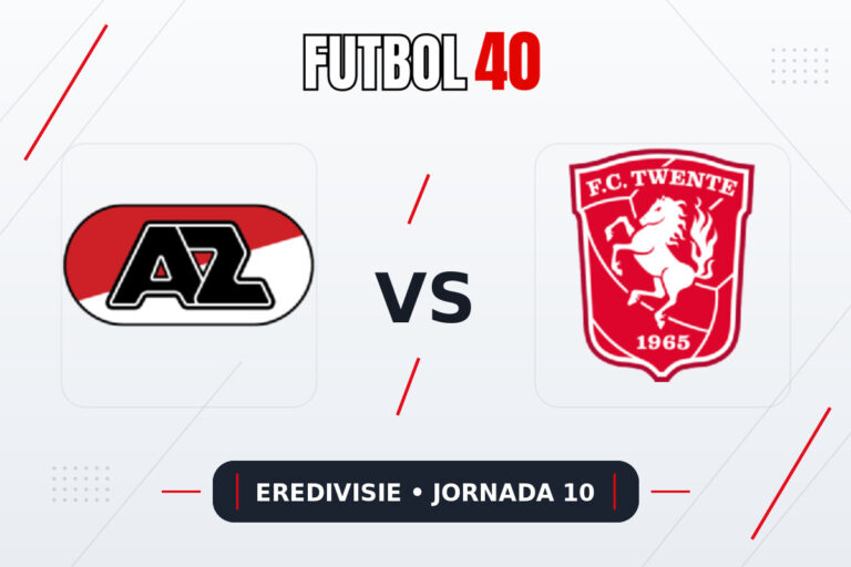 AZ Alkmaar vs FC Twente en vivo, Eredivisie 2026/27 Jornada 10