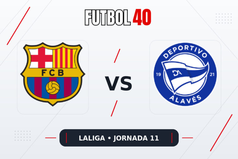 Barcelona vs Alavés en vivo, LaLiga 2026/27 Jornada 11