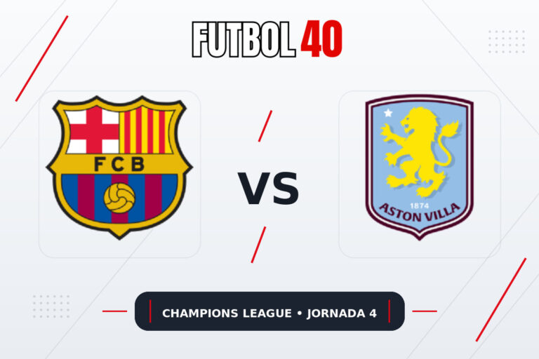 Barcelona vs Aston Villa en vivo, Champions League 2026/27 Jornada 4