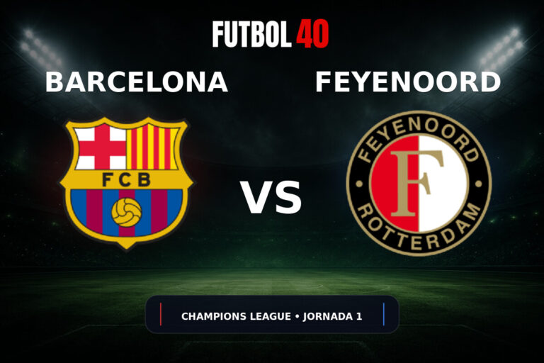 Barcelona vs Feyenoord en vivo, Champions League 2026/27 Jornada 1