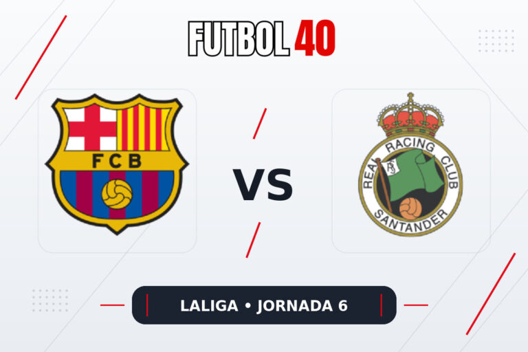 Barcelona vs Racing Santander en vivo, LaLiga 2026/27 Jornada 6