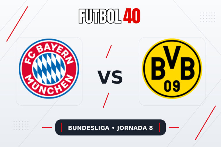 Bayern Munich vs Borussia Dortmund en vivo, Bundesliga 2026/27 Jornada 8