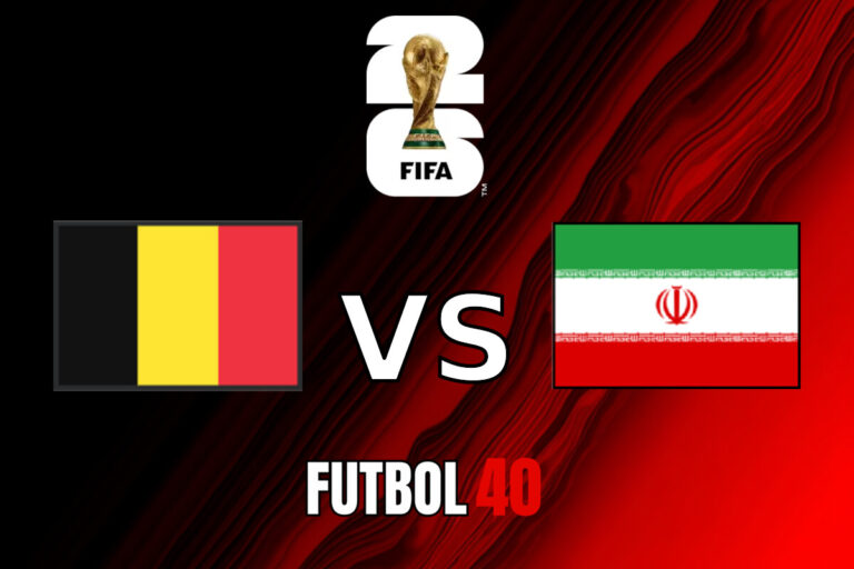 Bélgica vs Irán en vivo, Mundial 2026 2026 Fase de Grupos