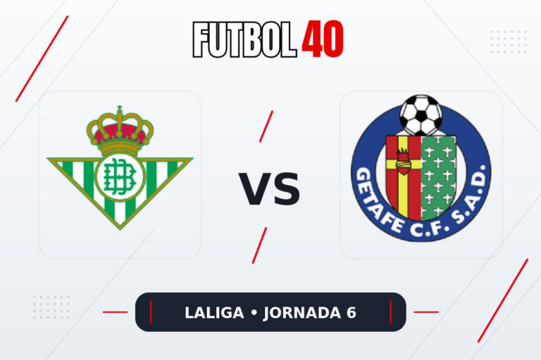 Real Betis vs Getafe en vivo, LaLiga 2026/27 Jornada 6