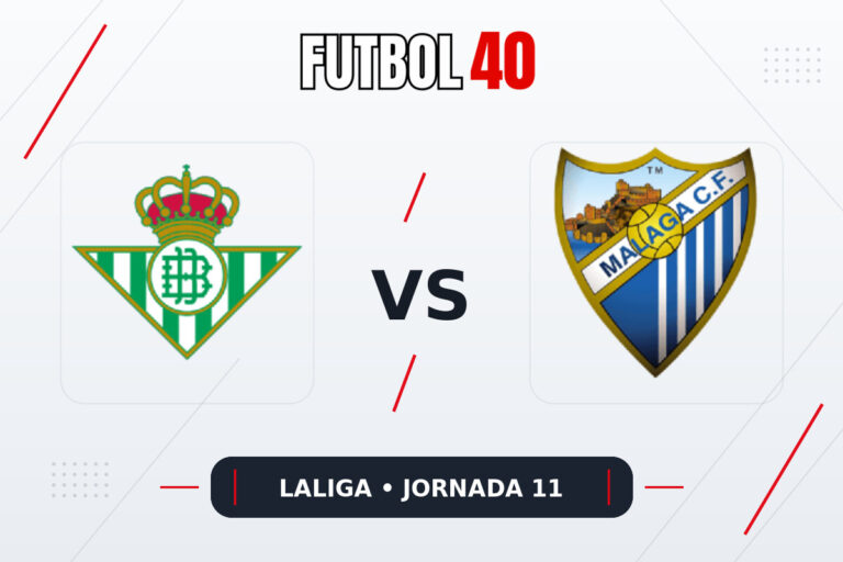 Real Betis vs Málaga en vivo, LaLiga 2026/27 Jornada 11