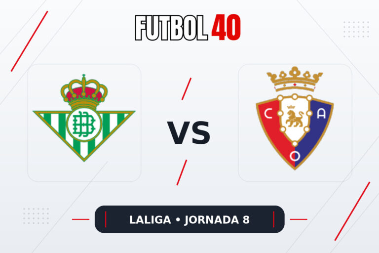 Real Betis vs Osasuna en vivo, LaLiga 2026/27 Jornada 8