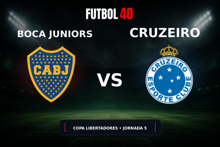 Boca Juniors vs Cruzeiro en vivo, Copa Libertadores 2026 Jornada 5