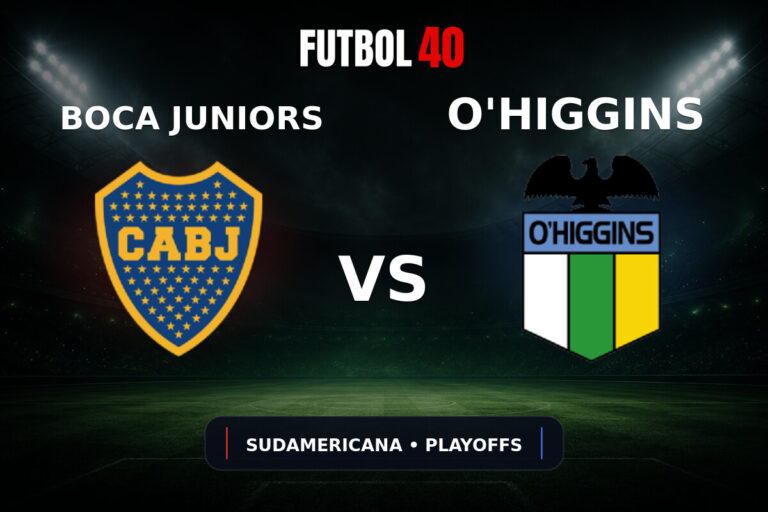 Boca Juniors vs O'Higgins en vivo, Copa Sudamericana 2026 Playoffs