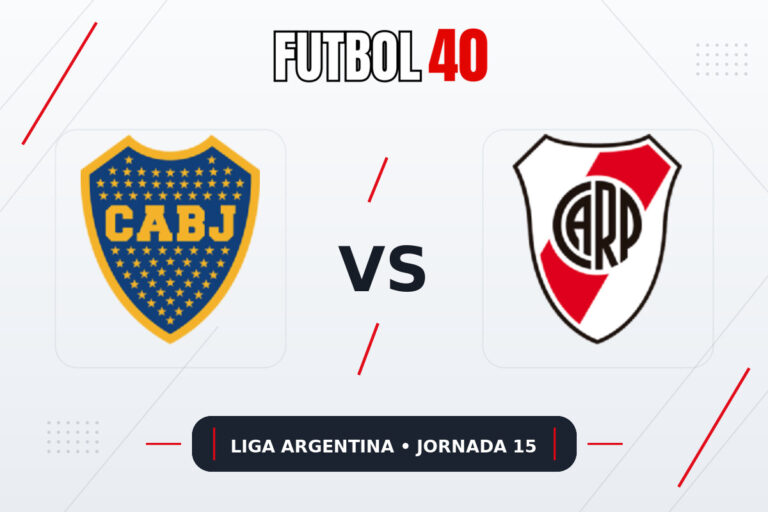 Boca Juniors vs River Plate en vivo, Liga Argentina Clausura 2026 Jornada 15