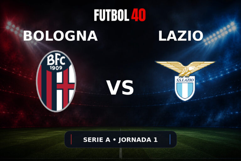 Bologna vs Lazio en vivo, Serie A 2026/27 Jornada 1