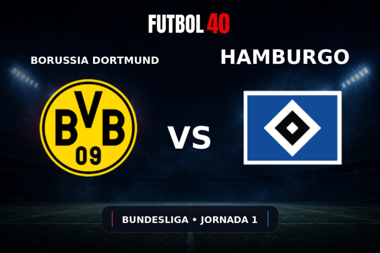 Borussia Dortmund vs Hamburgo en vivo, Bundesliga 2026/27 Jornada 1