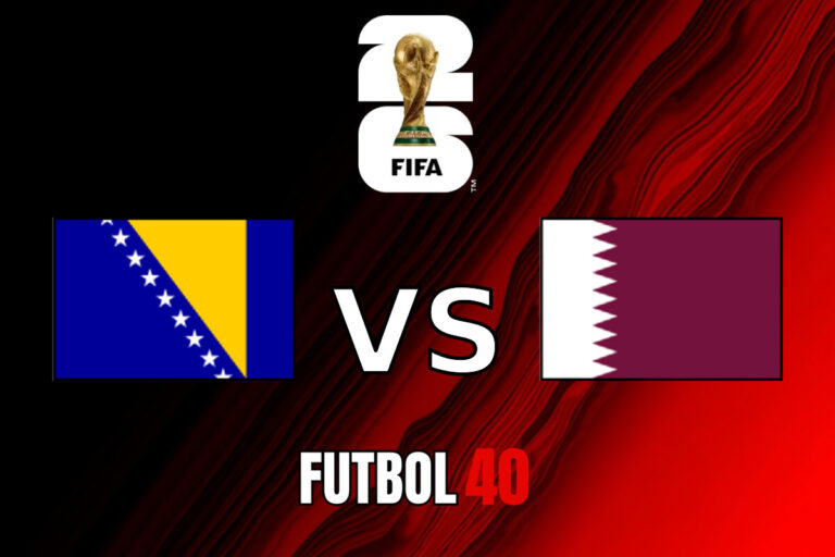 Bosnia y Herzegovina vs Qatar en vivo, Mundial 2026 2026 Fase de Grupos