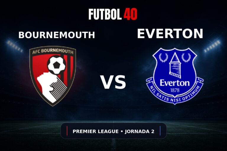 AFC Bournemouth vs Everton en vivo, Premier League 2026/27 Jornada 2