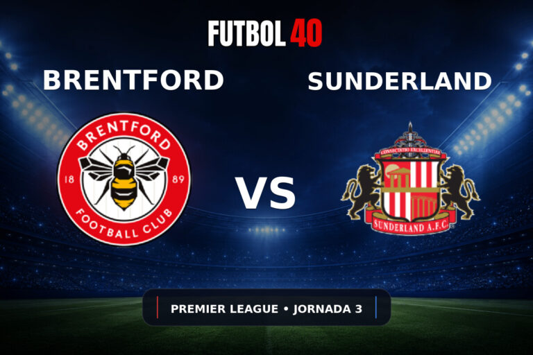 Brentford vs Sunderland en vivo, Premier League 2026/27 Jornada 3