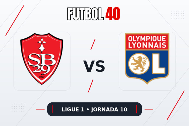 Brest vs Lyon en vivo, Ligue 1 2026/27 Jornada 10