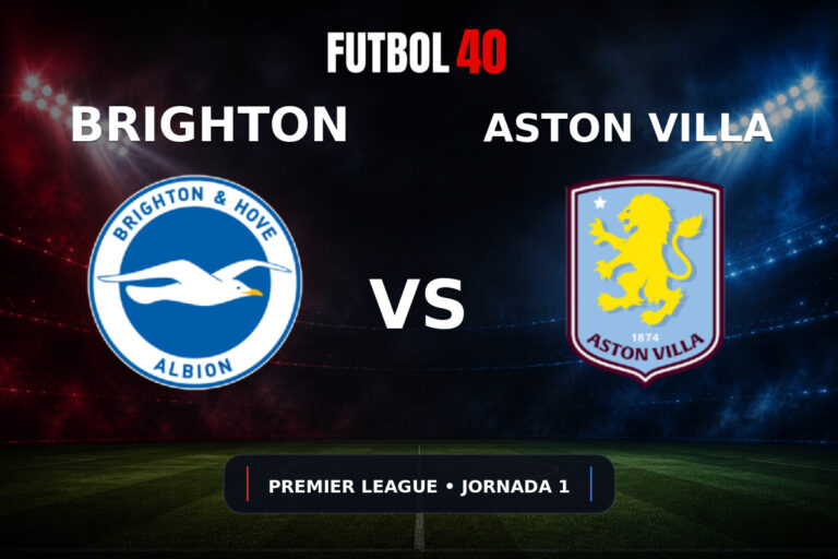 Brighton vs Aston Villa en vivo, Premier League 2026/27 Jornada 1