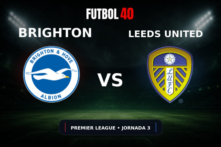 Brighton vs Leeds United en vivo, Premier League 2026/27 Jornada 3